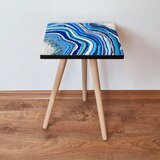 Hanah home klub sto Shp290, 35x42x35 cm, Plavi | ePonuda.com