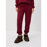 Reserved donji dio trenirke s visokim udjelom pamuka - boja kestena | shoptok.hr