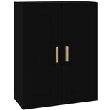 Maison Chic Stenska omarica - Zidna omarica črna 69,5x32,5x90 cm inženirski les iu413, (22062419) Cene
