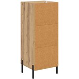 vidaXL Strani šal artisan hrast 34 x 34.5 x 90 cm Konstruiran les | Shoptok.si