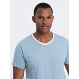 Ombre Men's T-shirt with raw finish - blue | Shoptok.si