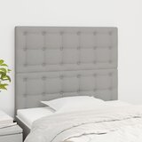  Uzglavlje svijetlosivo 80x5x118/128 cm tkanina | shoptok.hr