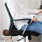 Songmics Pisarniški stol OBN83B, črn | Shoptok.si
