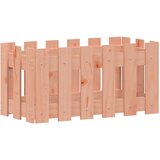 Maison Chic Vrtno korito - Greda - Cvetlični Lonec z ograjico 60x30x30 cm trden les douglas, (21789794) Cene