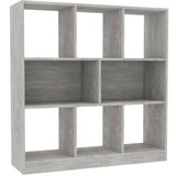 Maison Chic Knjižna omara - Knjižni regal betonsko siva 97,5x29,5x100 cm iverna plošča, (21725875) | Shoptok.si