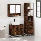 3-dijelni set kupaonskog namještaja boja hrasta drveni | shoptok.hr