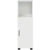 vidaXL Kupaonski ormar s policom Visoko sjajno bijela 30 x 35 x 95 cm | shoptok.hr
