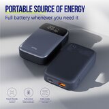 ALLITY APB-200 pd qc 33W 10000mAh power bank gray | Eponuda.com