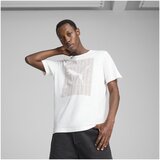 Puma Majice s kratkimi rokavi Graphics Wording Bela | Shoptok.si