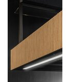 CIARKO DESIGN otočna napa MINIMAL 1 CRNA 120 cm (s personaliziranim panelom) | shoptok.hr
