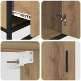 vidaXL set namještaja za kupaonicu 3 pcs hrast artisan 90 x 33 x 60 cm | shoptok.hr
