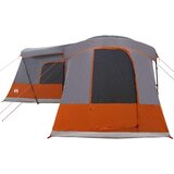 Šator za 16 osoba s krovom Siva i narančasta 680 x 510 x 210 cm | shoptok.hr