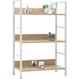 Police za knjige s 3 razine boja hrasta 60x27 6x90 5 cm iverica | shoptok.hr