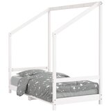 The Living Store Otroški posteljni okvir bel 80x160 cm trdna borovina - Otroški Posteljni Okvir, (21625253) | Shoptok.si