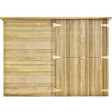 vidaXL Vrtno spremište za bicikl 232x110x170 cm impregnirana borovina | shoptok.hr