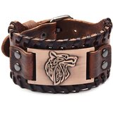 Narukvica ET-34343 - Wolf / Smeđa 2 KP34343 | Shoptok.si