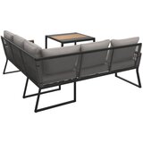 Bessagi Garden Lounge Garnitura Sonora, Svetlo Siva | Shoptok.si