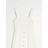 Sinsay Midi haljina s vezenim ukrasima | shoptok.hr
