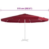  Zamjenska tkanina za vrtni suncobran 515 cm bordo | Eponuda.com