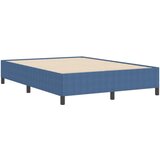  Okvir kreveta Plava 140x190 cm Baršunasta tkanina | shoptok.hr