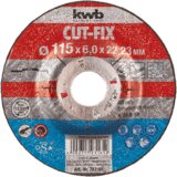 KWB Brusna ploča za metal 793265, 125 x 6 mm | Eponuda.ba