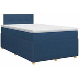  Boxspring krevet s madracem Plava 120 x 200 cm Tkanina | shoptok.hr