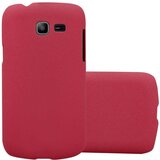 Cadorabo Case, združljiv s Samsungom v Frosty Red - Hard Case zaščitni pokrov v zmrznjenem videzu proti praskam in udarcem, (20563675) Cene
