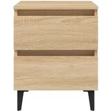  Noćni ormarići 2 kom boja hrasta 40 x 35 x 50 cm od iverice | shoptok.hr