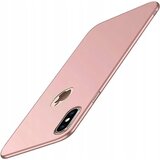 NIKCORP Ovitek za iPhone XR, zaščitna torbica iz PC plastike, mat roza barva, tanek in lahek dizajn, dvignjen rob za kamero, (5000139224) | Shoptok.si