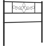  Metalno zamjensko uzglavlje crno 75 cm | shoptok.hr