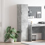  Highboard Betonski sivi 35 x 39 x 168 cm | shoptok.hr