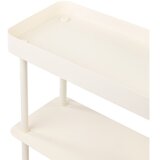 noo.ma Bež metalni regal na kotačima 60x97x30 cm Nolle – | shoptok.hr