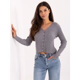 Passione moda Sweater-PM-SW-R1639.27-grey | Shoptok.si