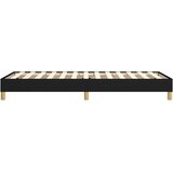  Okvir za krevet s oprugom crni 100x200 cm od tkanine | shoptok.hr