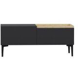 Woody Fashion klub sto Mia 91,8x38,6x45cm Antracit Cene