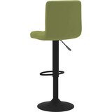 vidaXL Barski stolček svetlo zelen žamet, (20967798) | Shoptok.si