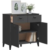  Komoda VIKEN antracit siva 80 x 40 x 80 cm konstruirano drvo | shoptok.hr