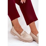 Boto Women's Moccasins Made Of Eco Leather Beige Lomnela | ePonuda.com