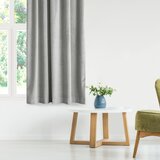AmeliaHome Svijetlo siva zavjesa za djelomično zamračenje od samta 140x270 cm Eyelets – | shoptok.hr