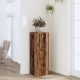 vidaXL Stojalo za rastline starinski les 33x33x100 cm inž. les Cene