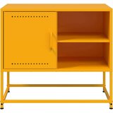 vidaXL TV omarica gorčično rumena 68x39x60,5 cm jeklo | Shoptok.si