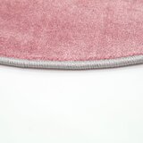 FD Ružičasti dječji tepih ø 100 cm Soft – | shoptok.hr
