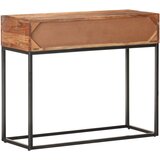 vidaXL Konzolni stol 90 x 35 x 75 cm od grubog bagremovog drva | shoptok.hr