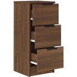  Komode 2 kom boja dimljenog smeđi 30x30x70cm konstruirano drvo | shoptok.hr