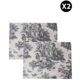 Aberto Design Set podmetača za ručavanje BST054, 2 komada, Siva | ePonuda.com