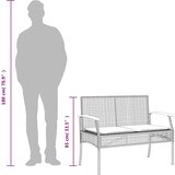  3-dijelni vrtni blagovaonski set sivi od poliratana Siva 140 cm table length | shoptok.hr