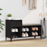  Ormar za cipele Crni hrast 102 x 36 x 60 cm Konstruirano drvo | Eponuda.ba