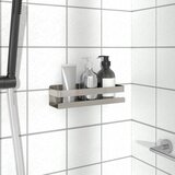  Polica za tuš 23x6,5x6 cm brušeni nehrđajući čelik 304 | Eponuda.com