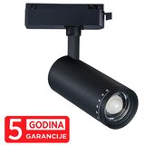 Mitea Lighting Monofazni šinski reflektor 58x152mm 5Y 20W 4000K crni zoom 20-60* M205015-B | Eponuda.com