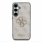 Guess PU 4G Metal Logo Zadní Kryt pro Samsung Galaxy S25+ Pink Ovitek za telefon Vijolična | Shoptok.si